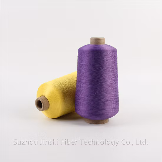 Yarn Covering Double Low Price Spun Polyester Yarn Sports Sock Yarn