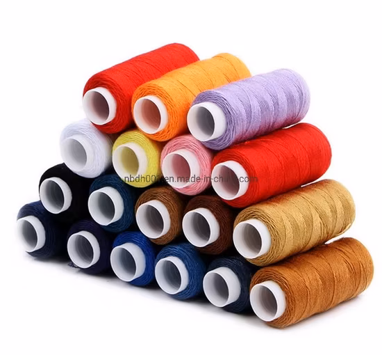 Add to Comparesharecustom Household Mini Colorful Spool Polyester Sewing Thread for Clothes