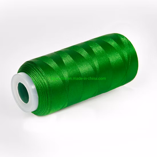 Embroidery for Logo and Pattern. Tex27 (120D/2) etc. 100% Polyester Embroidery Thread for Algeria Market