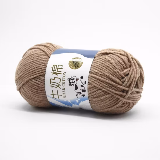 Crochet Thread Hand Knitting 100% Thick Acrylic Yarn for Baby Knit Sweater Milk Cotton Yarn