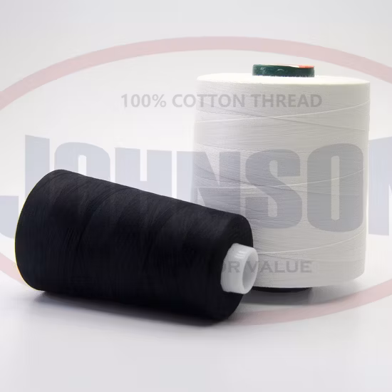 High Affinity Mercerized Cotton Thread 60s/3 Tkt120 for Post Dyed Light to Medium Apparel