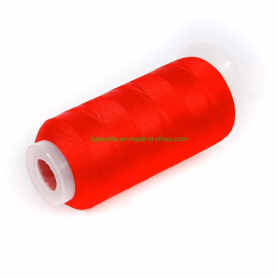 Embroidery for Logo and Pattern. Tex27 (120D/2) etc. 100% Polyester Embroidery Thread for Algeria Market