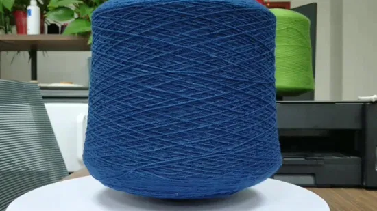 新しい機能性手編みカラー付きアクリル100％糸
