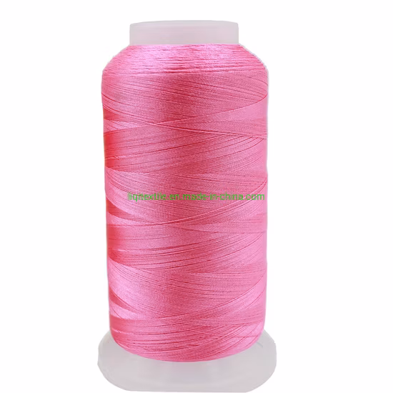 ロゴとパターンの刺繍。  Tex27 (120D/2) 等 アルジェリア市場向けポリエステル100%刺繍糸